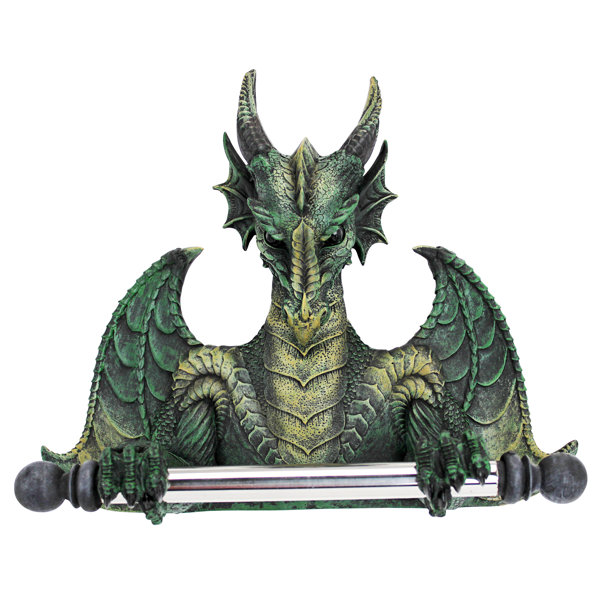 Dragon discount towel holder